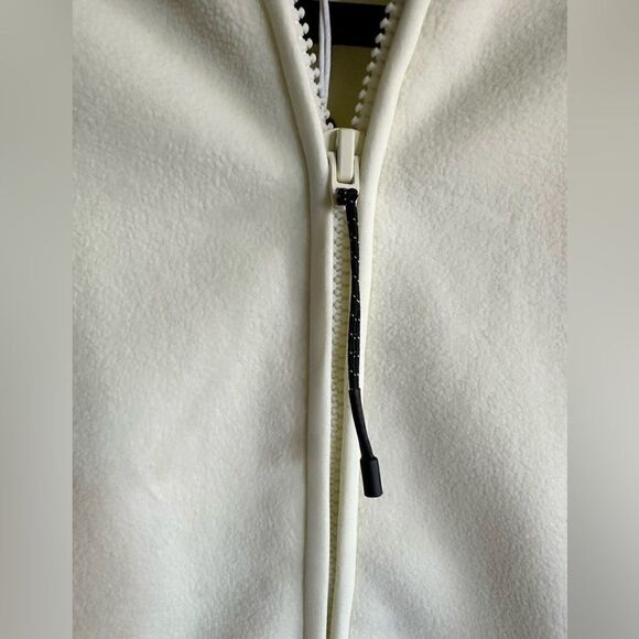 NWT RAINS Unisex Fleece Full Zip Pull Jacket Color Straw/Yellow -Size Mens XL - Picture 8 of 11